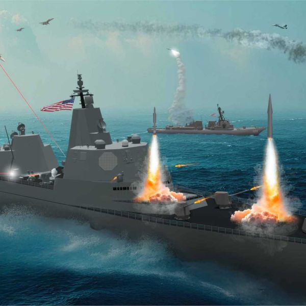 The SLCM-N cruise missile will equip the future Trump-class battleship, marking the return of sea-based nuclear strike options beyond submarines for the U.S. Navy. (Picture source: U.S. Navy)
