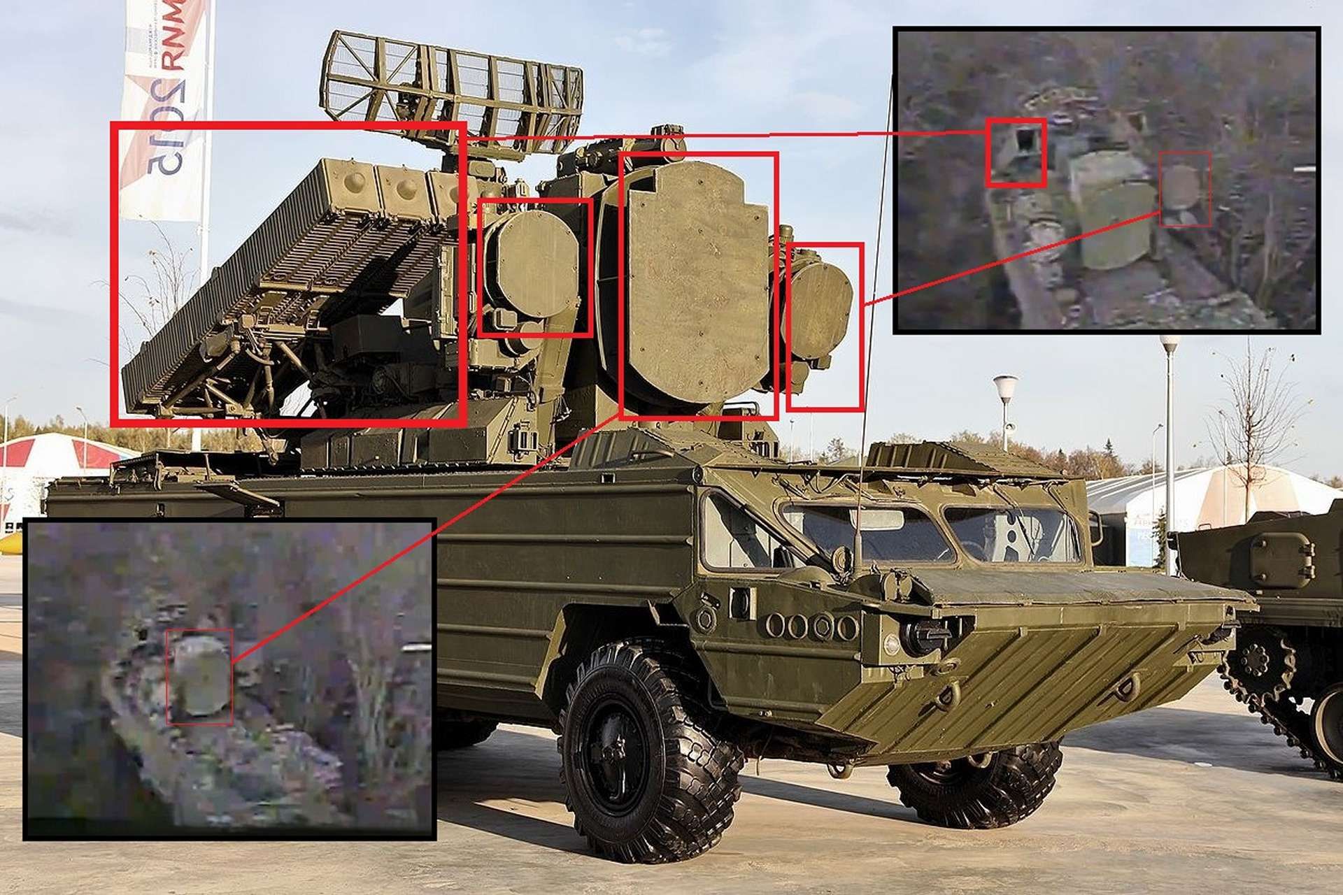 Ukrainian FPV operators released new footage showing their drone destroying a Russian Osa AKM short-range air defense system, a hit that points to ongoing gaps in Russia’s frontline protection (Picture Source: Vitaly Kuzmin / Ukraine’s 413th Regiment)