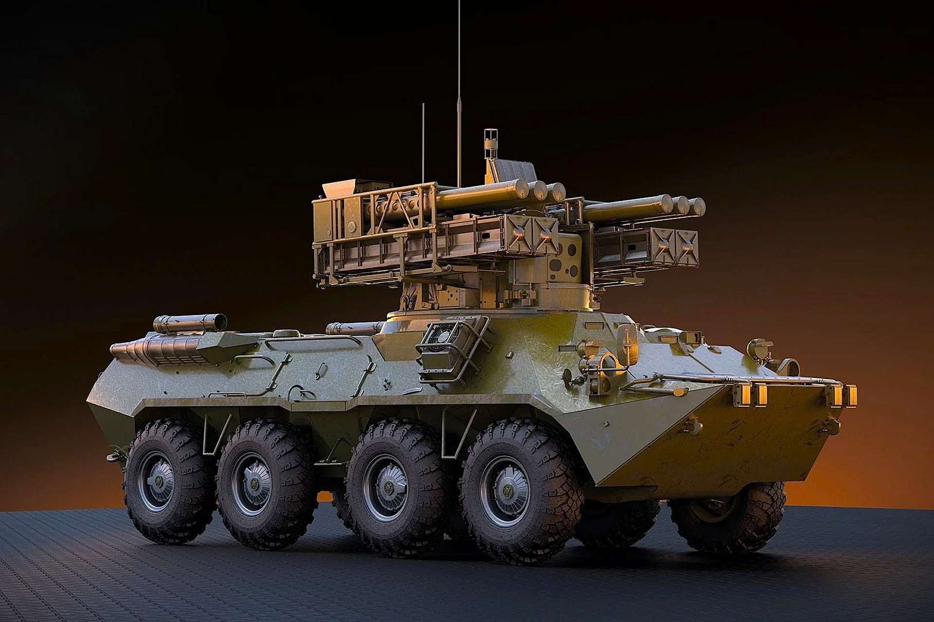 Kalashnikov Concern is advancing its counter-UAS capabilities by initiating trials of the Krona SHORAD system, a networked, dual-missile solution designed to strengthen low-altitude defense of critical infrastructure (Picture Source: Kalashnikov Concern)