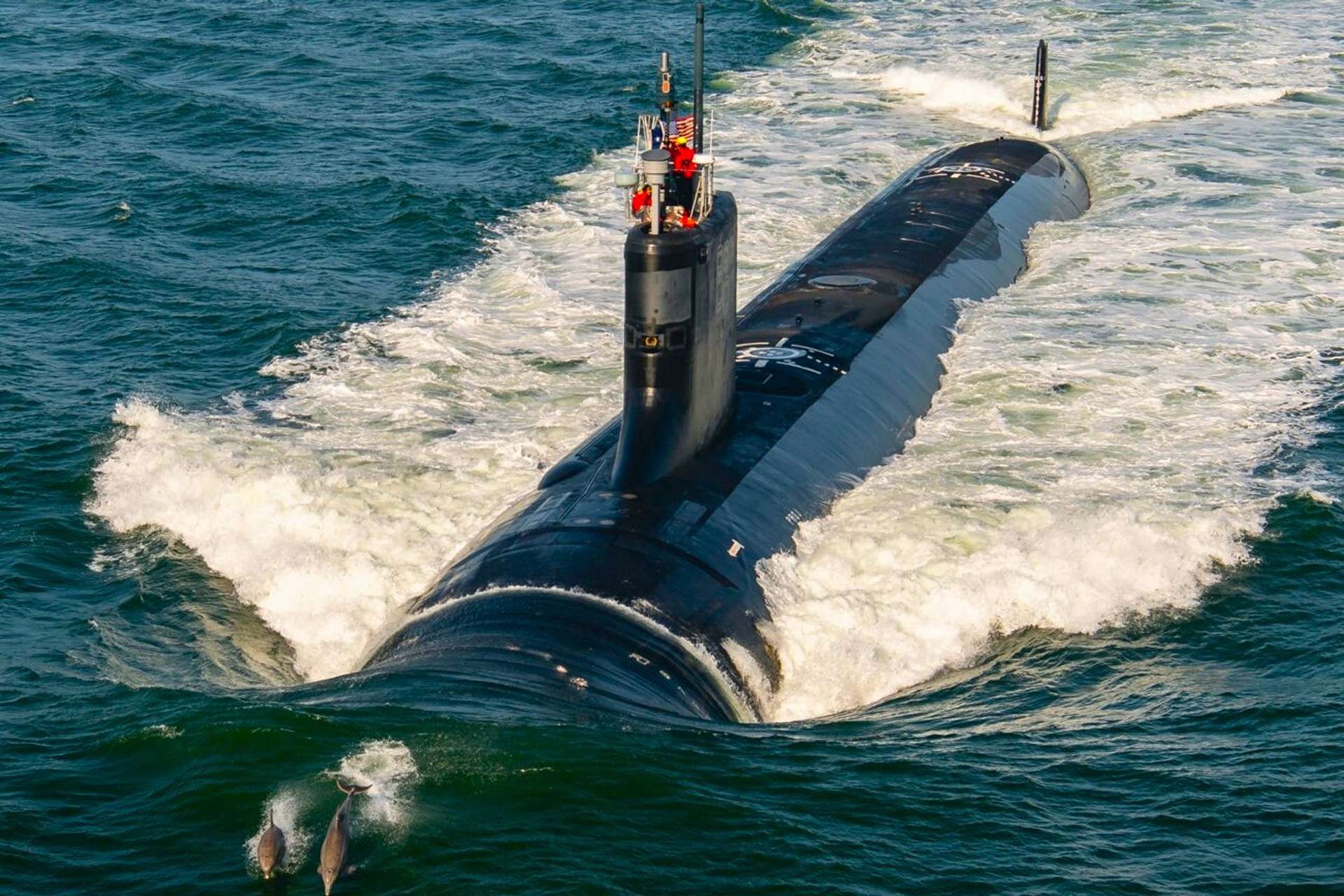 HII has returned USS New Jersey (SSN-796), a Virginia-class submarine, to the U.S. Navy after post-shakedown availability, advancing the submarine toward full operational deployment and strengthening American undersea combat readiness (Picture Source: HII)