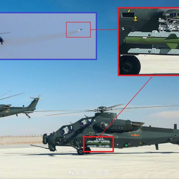China’s Z-10ME attack helicopters have been spotted carrying CM-502KG (KF-10) precision missiles, marking a shift from short-range anti-tank weapons to longer-range standoff strike capability for PLA Army aviation (Picture Source: Chinese Social Media)