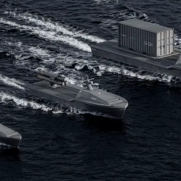 Saronic USV platforms Mirage, Cipher, and Corsair for distributed and teaming missions.