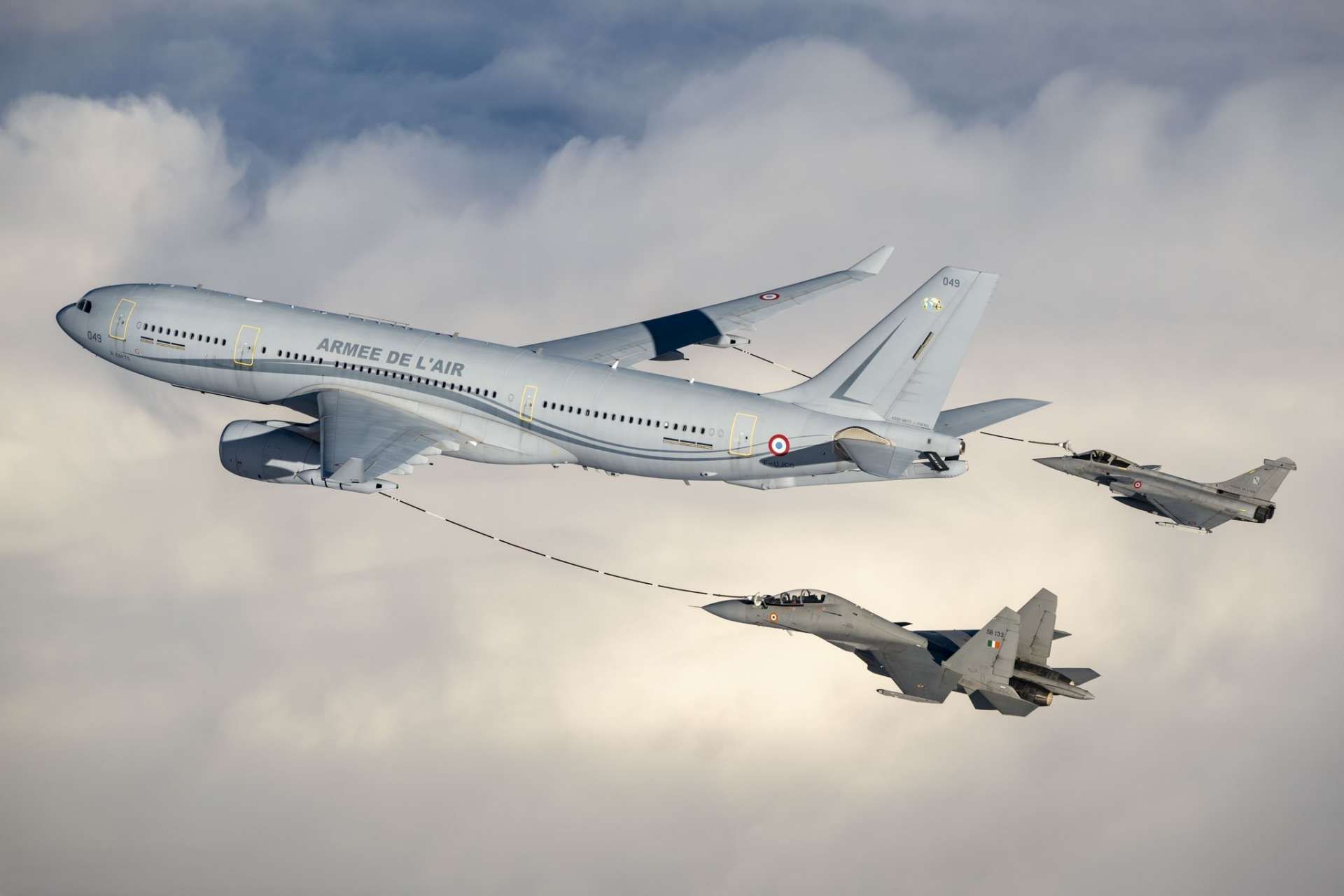The integration of the Su-30MKI, Rafale, and A330 MRTT Phénix illustrates that both air forces are investing not only in advanced platforms but also in harmonized procedures, shared operational reflexes, and deepening mutual confidence (Picture Source: French Air Force)