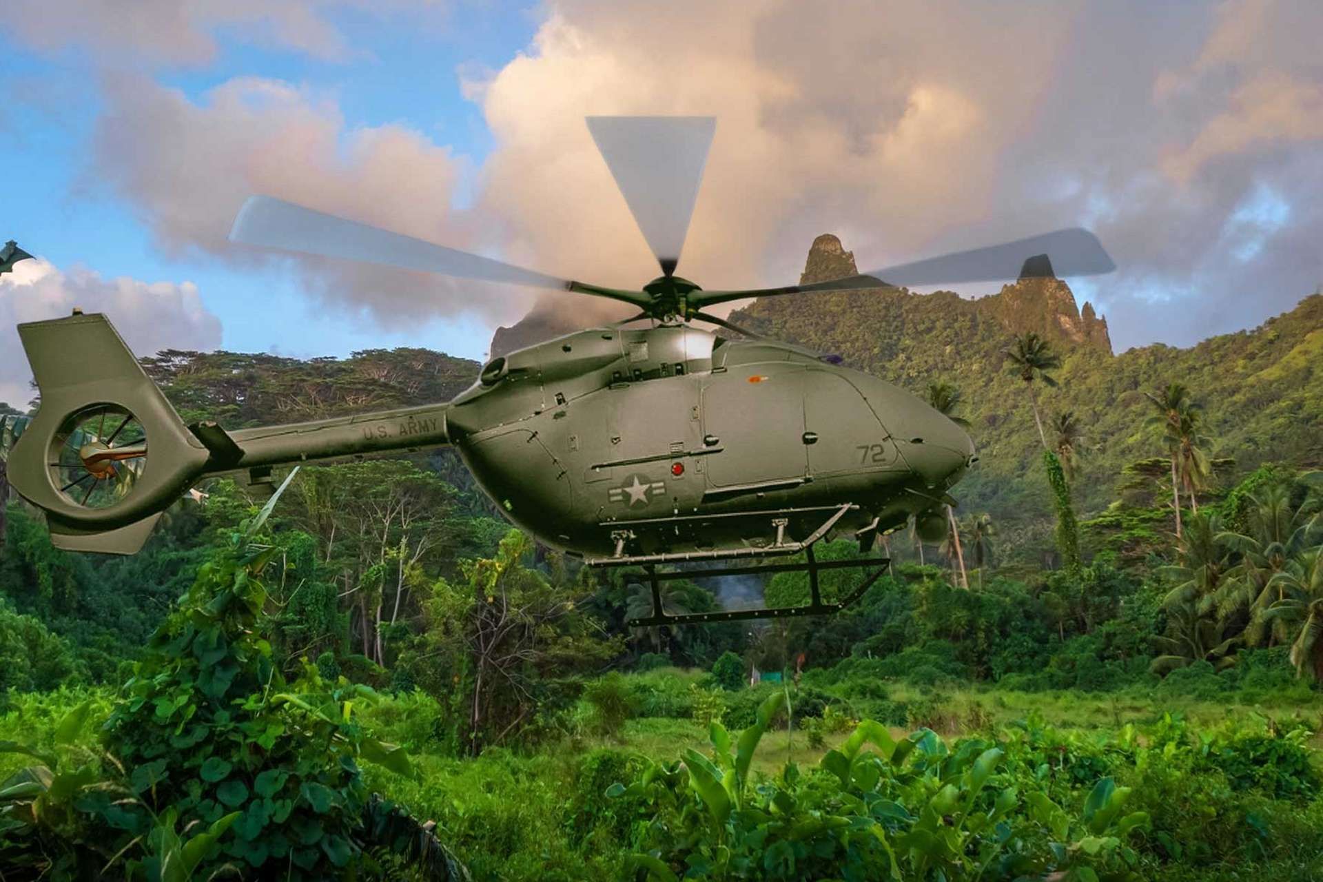 U.S. Marines will test Airbus’ MQ-72C Lakota Connector in the Pacific in 2027, evaluating how the optionally piloted logistics helicopter can deliver ammunition, ordnance, and critical supplies to dispersed forces operating inside contested island chains (Picture source: Airbus).