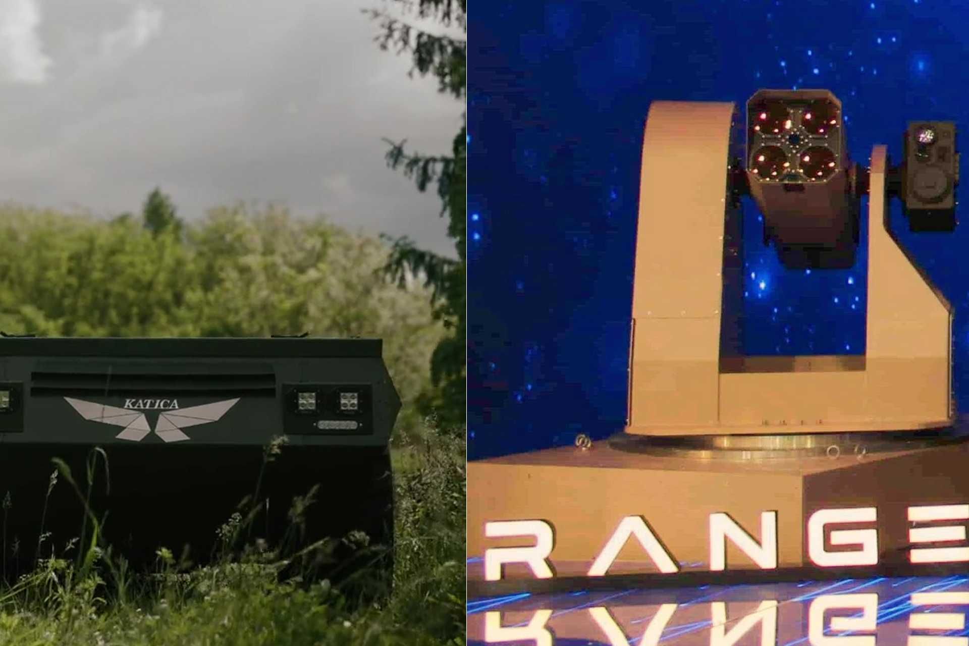 At SAHA 2026 in Istanbul, Turkish defense company MKE and Hungary’s HT Division signed an agreement to integrate the Tolga counter-drone system onto Katica unmanned ground vehicles for mobile short-range air defense missions against FPV drones. (Picture source: HT Division and Army Recognition)
