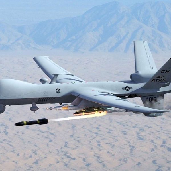 The report describes a U.S. strike on a Venezuelan dock linked to drug trafficking, and any reference to an MQ-9 Reaper firing a Hellfire missile is included solely for illustrative purposes and should not be taken as representative of how the strike was conducted (Picture Source: U.S. Air Force)