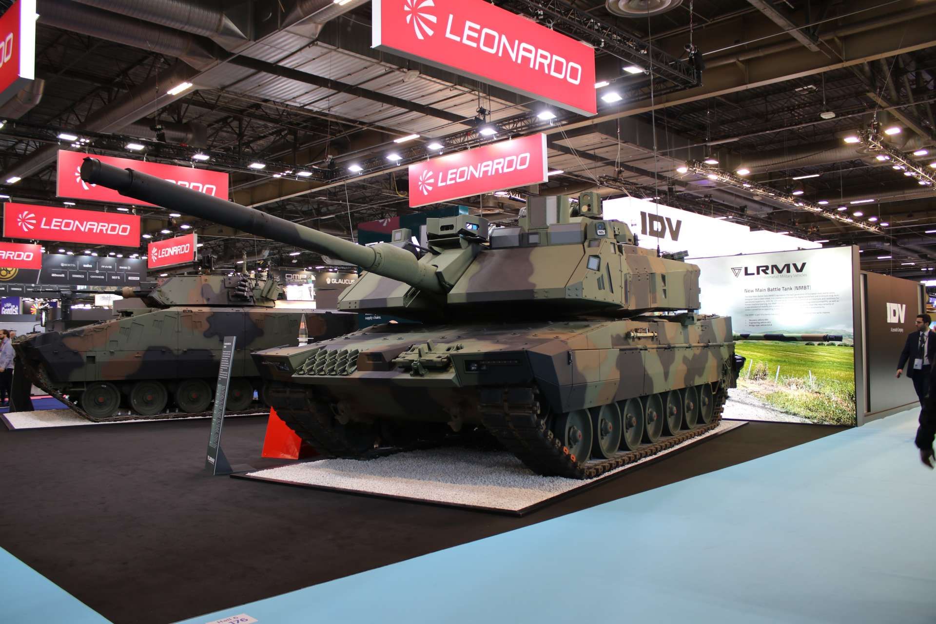 Leonardo Rheinmetall Military Vehicles unveiled a next-generation main battle tank at Eurosatory 2026 that combines advanced firepower, drone integration, active protection systems, and digital battlefield networking to meet the evolving demands of modern armored warfare (Picture Source: Army Recognition Group)