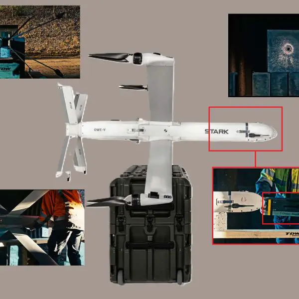 TDW and STARK have completed a live-fire test in Germany of the LION STRIKE 110 warhead integrated into the VIRTUS loitering munition, confirming full system integration and supporting a planned 2026 fielding timeline (Picture Source: STARK / TDW)