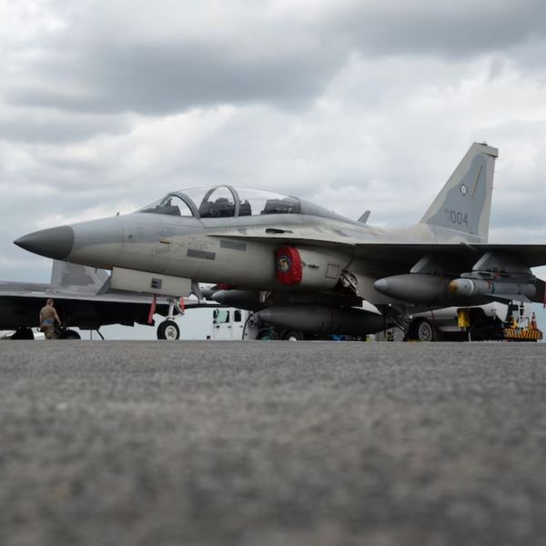 The FA-50PH is the Philippine-specific variant of the FA-50 light combat aircraft derived from the T-50 Golden Eagle, developed by Korea Aerospace Industries in partnership with Lockheed Martin(Picture source: US DoD)