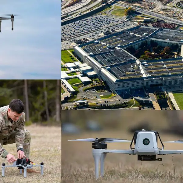 Joint Interagency Task Force 401 and Joint Task Force-National Capital Region used the Bumblebee V1 system at Fort Belvoir to train troops in fast, low-collateral counter-drone defense for the National Capital Region (Picture Source: U.S. Army / U.S. Department of War / New York Times)