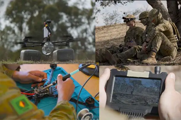 Australia is rapidly embedding Ukraine-derived FPV drone combat tactics into frontline units by expanding hands-on attack drone training across its Army (Picture Source: Australian Army)