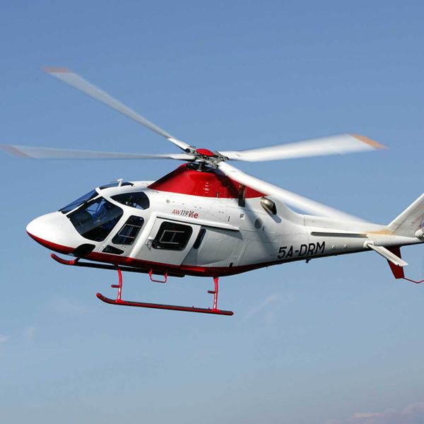 An AW119Kx light utility helicopter in flight, illustrating the militarized Kx configuration selected by Israel for training, liaison, and multi-role utility missions.