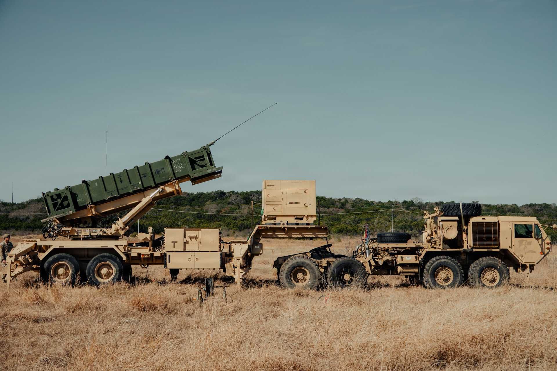 The MIM-104 Patriot is an American long-range surface-to-air missile system that entered service with the U.S. Army in 1984 and was designed to replace earlier systems such as MIM-23 HAWK and Nike Hercules. (Picture source: US Army)