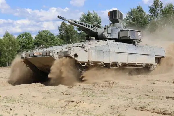 The Puma IFV, jointly developed by Rheinmetall and KNDS Deutschland (formerly Krauss-Maffei Wegmann), represents the cutting edge of NATO armored infantry doctrine