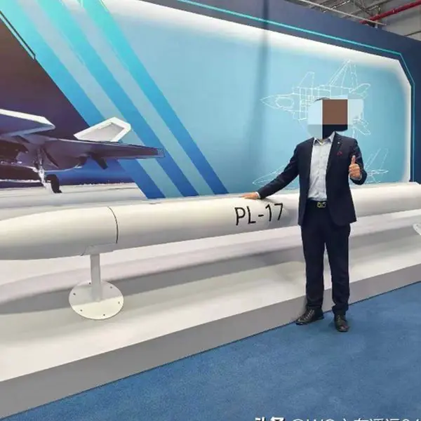 The PL-17 has been in service with the People’s Liberation Army Air Force since at least 2023, and estimates place its range at over 400 km, situating it well beyond the reach of most conventional beyond-visual-range air-to-air missiles. (Picture source: Weibo/@WQ心在遥远64049259WQ)
