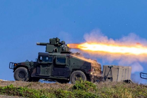 Taiwan tested U.S.-made TOW and Javelin missiles against maritime targets during a major live-fire exercise to strengthen its layered coastal defense strategy against potential amphibious assaults (Picture Source: Taiwanese Military News Agency)