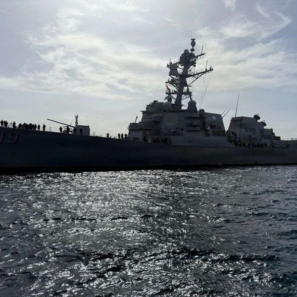 USS Delbert D. Black (DDG 119) is an Aegis-equipped Arleigh Burke-class destroyer with a 96-cell VLS for missiles, advanced air and missile defense, strike capability, and MH-60R helicopters for anti-submarine and surface warfare (Picture source: U.S. DoW).