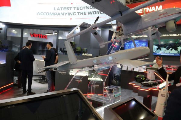 Vietnam’s Viettel High Technology Industries Corporation showcases advanced indigenous defense technologies at SAHA Expo 2026, including unmanned aerial vehicles, loitering munitions, radar systems, electronic warfare equipment, and integrated battlefield command solutions.
