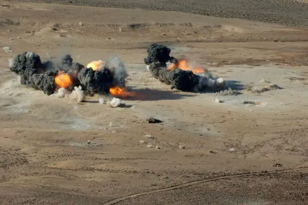 The United States has approved an emergency sale of 12,000 BLU-110 1,000-pound bomb bodies to Israel to sustain long-range strike operations against Iranian military targets (Picture source: U.S. DoW).