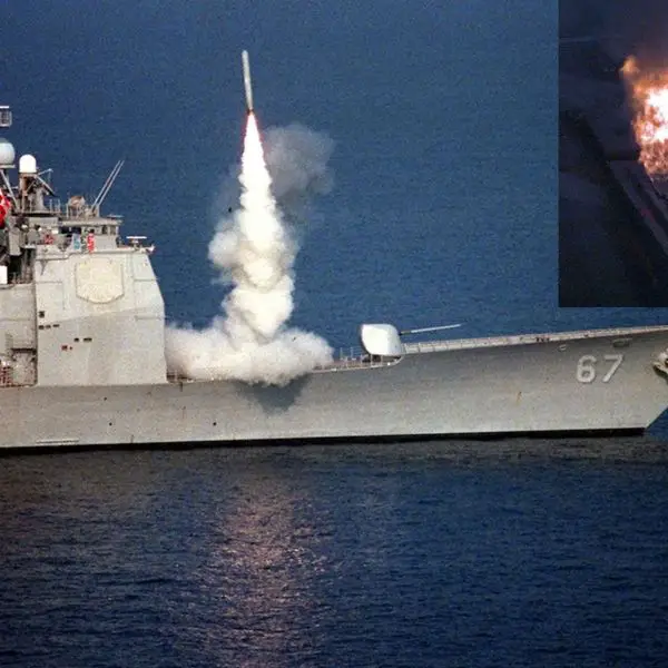 Tomahawk is a long-range, subsonic precision cruise missile launched from ships, submarines, and land systems, with satellite-linked in-flight retargeting and upgradeable variants for maritime strike and hardened targets (Picture source: U.S. DoW).