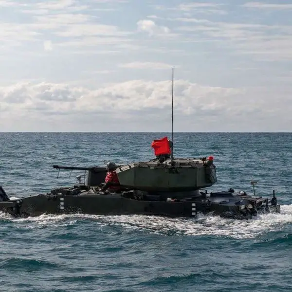 Amphibious ARV-30mm prototype demonstrating sea-to-shore mobility and a remotely operated 30mm medium-caliber turret, combining protected crew lethality with networked reconnaissance to detect, track, and engage threats while feeding targeting data to Marine Corps and joint fires in contested littorals (Picture source: General Dynamics).