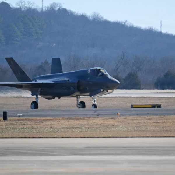 The Finnish Air Force’s first F-35A Lightning II arrived at Ebbing Air National Guard Base in Fort Smith, Arkansas, on January 20, 2026.