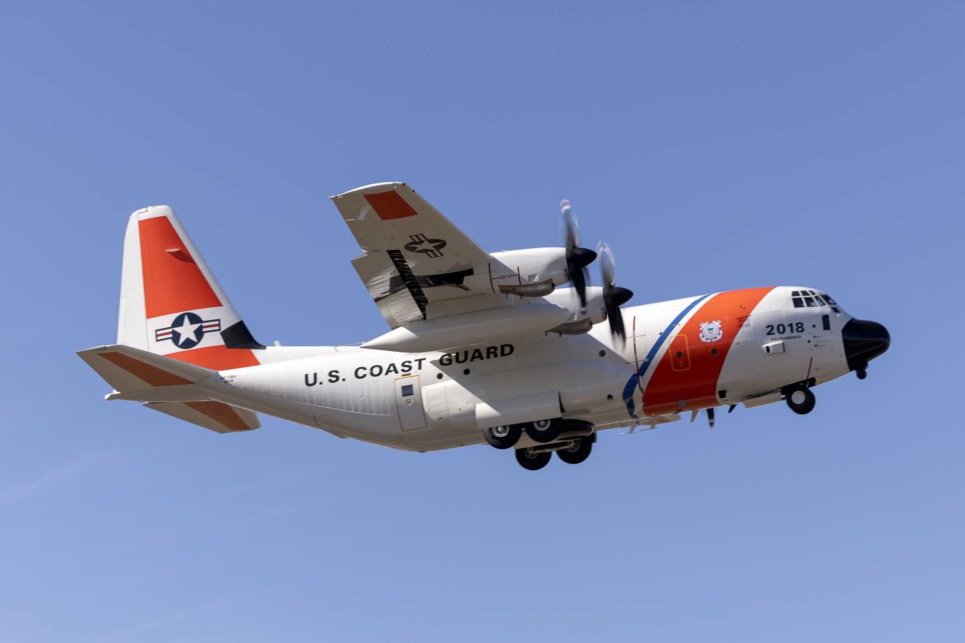 The HC-130J has progressively replaced older HC-130P and HC-130N aircraft in Air Force service and HC-130H aircraft in Coast Guard service, enabling both services to standardize their fleets around a common airframe. (Picture source: US Coast Guard)