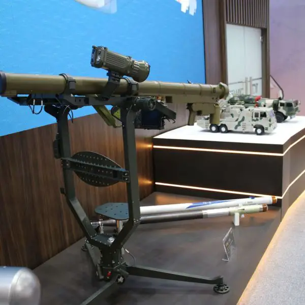 China’s FN-16 dual-launcher shown at DSA 2026 in Kuala Lumpur illustrates an export-focused very short-range air-defense solution designed to improve point defense against helicopters, low-flying aircraft, cruise missiles, and drones through faster ready-to-fire engagement capacity (Picture source: Army Recognition Group).