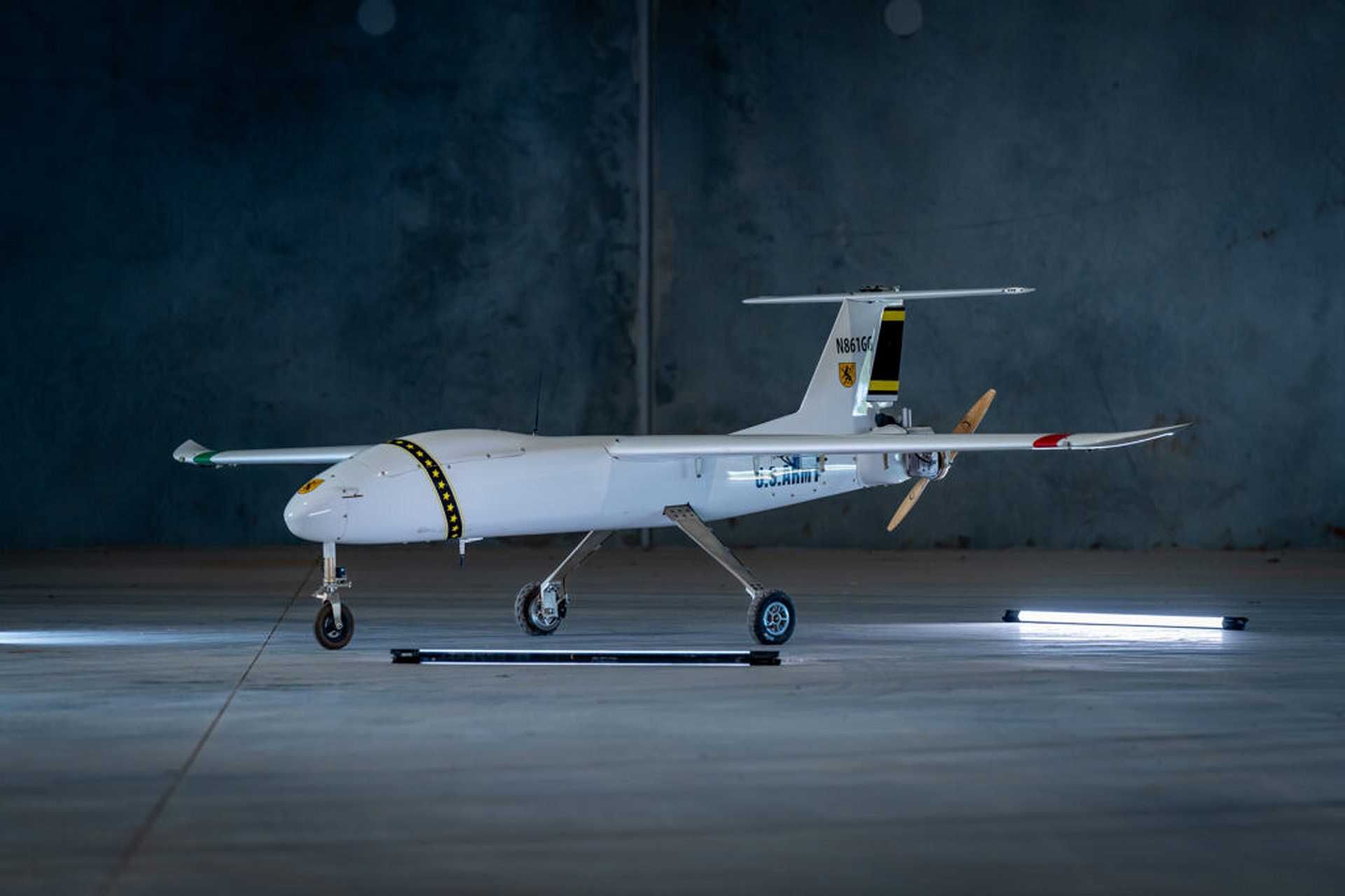 Griffon Aerospace Outlaw G2E unmanned aerial target system. The U.S. Department of Defense recently awarded Griffon Aerospace a $67.9 million contract for procurement of the new Outlaw Gen 3 system in support of Operation Epic Fury. No official image of the Outlaw Gen 3 has yet been released. (Picture source: Griffon Aerospace)