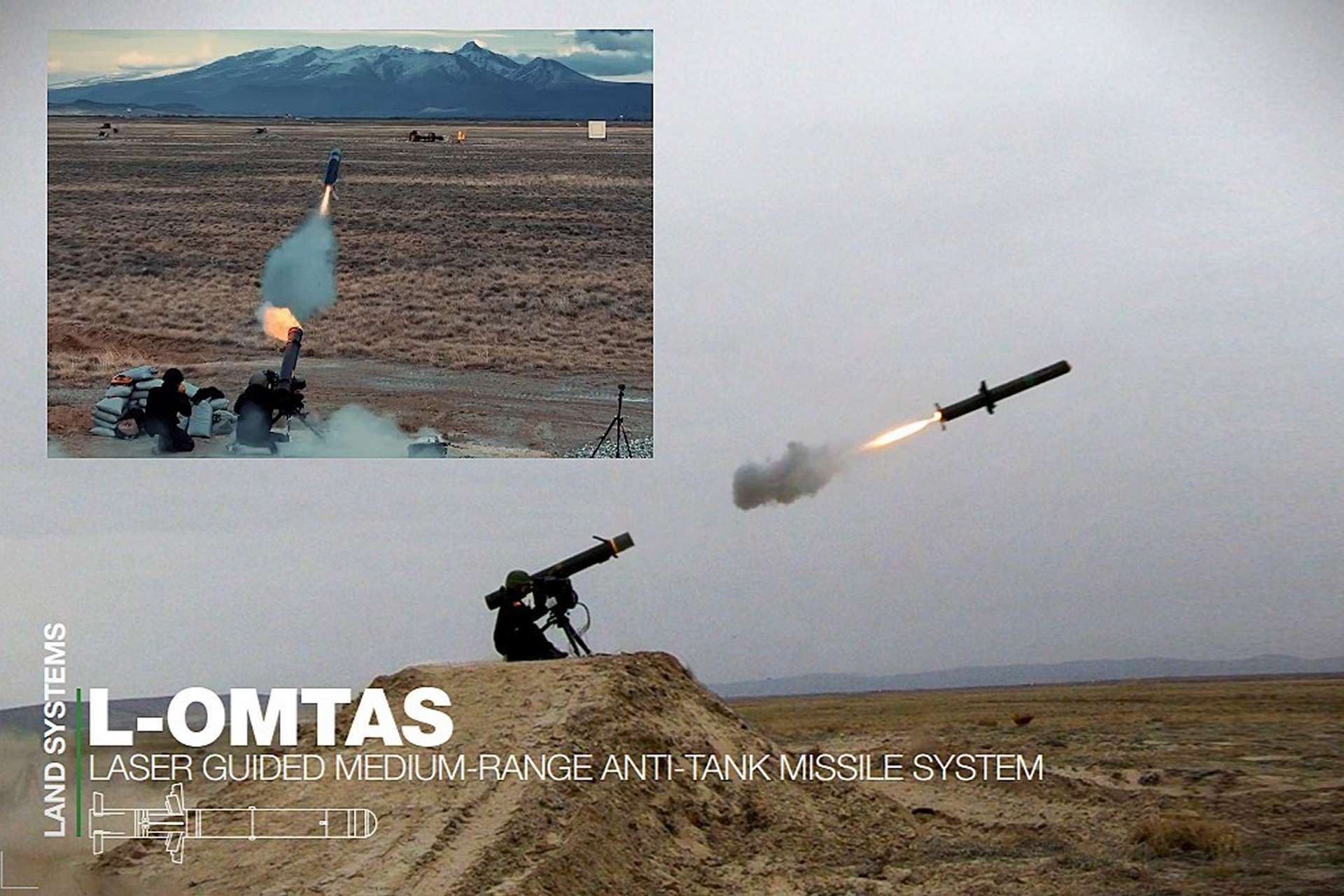 Roketsan has moved its L-OMTAS medium-range anti-tank missile into mass production after successful tests, turning the system into a deployable precision weapon and reinforcing Türkiye’s growing indigenous missile capability (Picture Source: Roketsan)