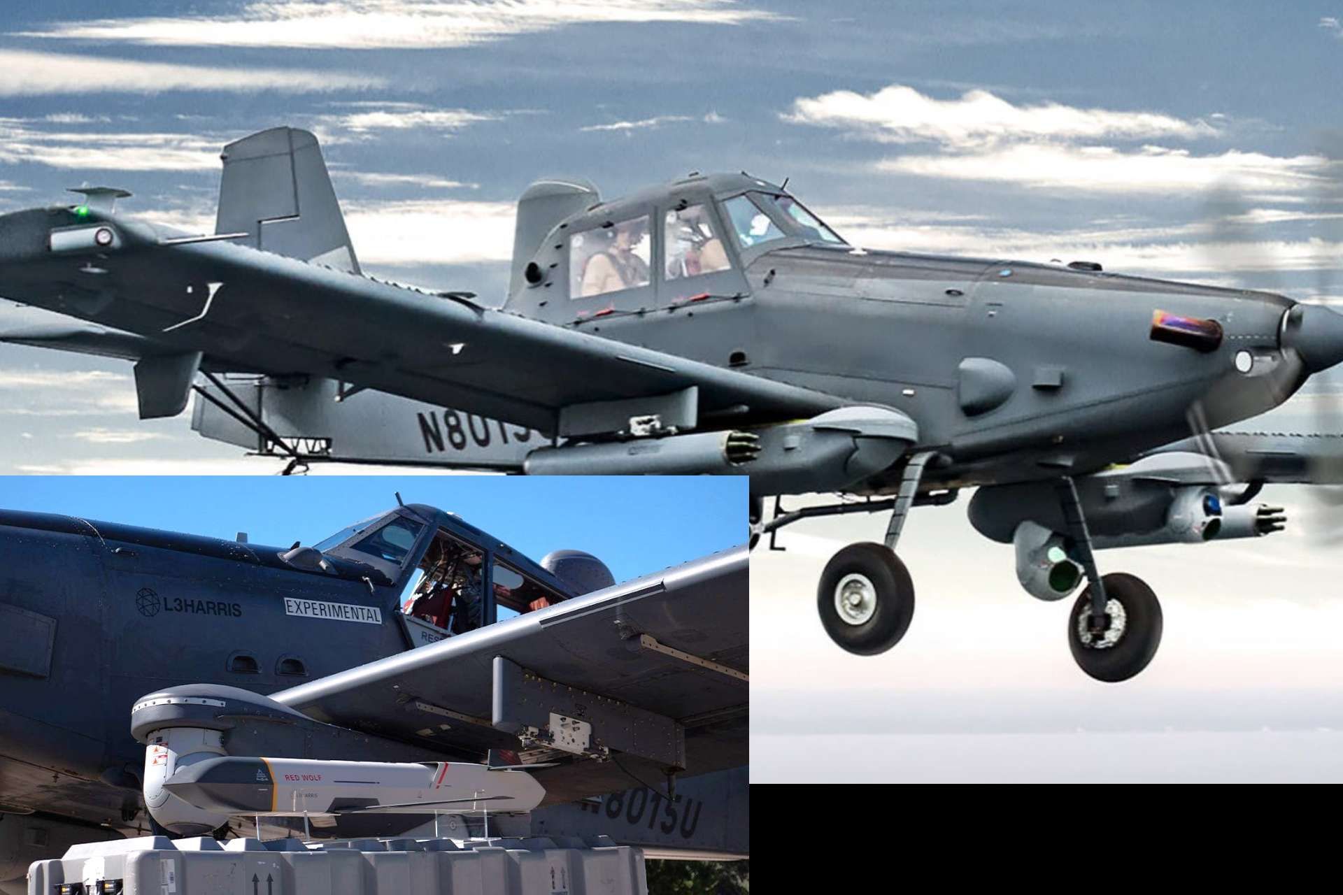 L3Harris has unveiled a concept integrating its Red Wolf-launched effects vehicle with the Sky Warden aircraft to create a modular, rapidly reconfigurable platform for strike, electronic warfare, and ISR missions in austere environments (Picture Source: L3Harris Technologies)