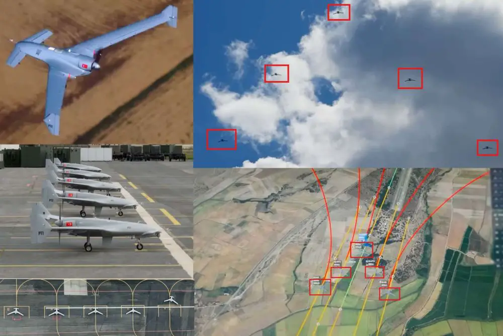 Baykar’s K2 demonstrates a shift toward AI-controlled, long-range kamikaze UAV formations that can patrol, coordinate, and strike effectively even in heavily jammed battlespaces (Pictures Source: Baykar Technologies)