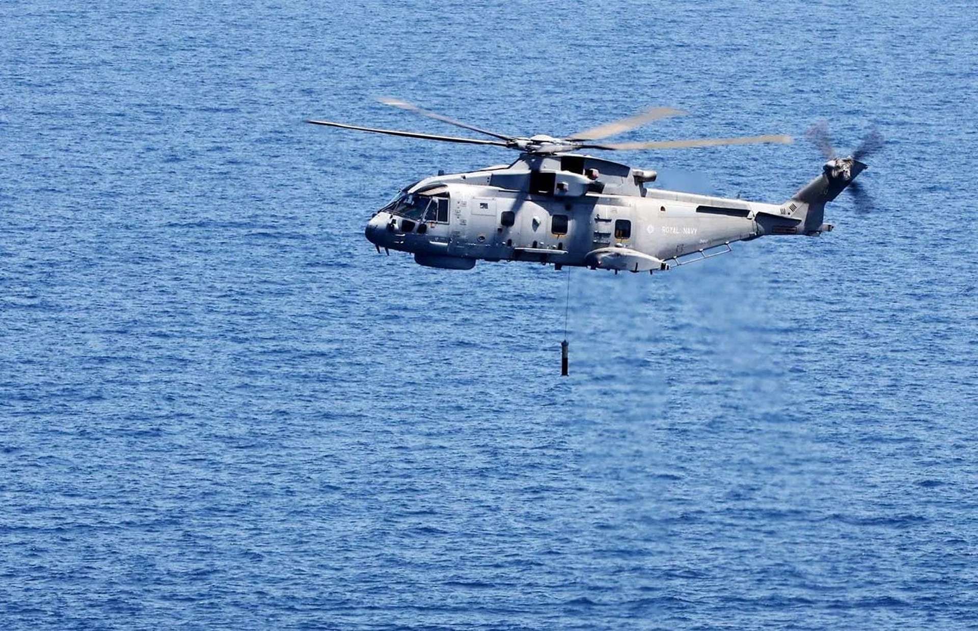 Ultra Maritime’s new $54.8 million sonobuoy contract will equip Royal Navy Merlin Mk2 helicopters with fresh passive and active acoustic sensors, strengthening the UK’s ability to detect, track, and deter Russian submarines operating near British waters and critical undersea infrastructure (Picture source: UK Navy).