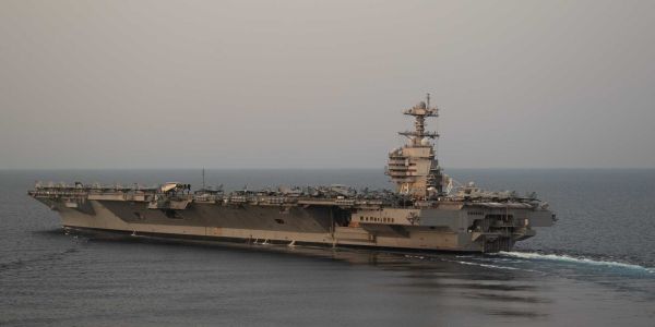 The Overmatch Brief simulations indicate that, once the protective bubble is weakened, the Ford itself becomes increasingly exposed to precision strikes that can damage the flight deck, critical sensors, or propulsion systems, even if the ship is not sunk outright. (Picture source: US Navy)