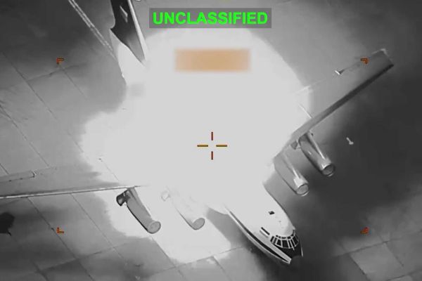 Iranian Il-76 aircraft are primarily used for heavy cargo transport and troop movement across the country, as their large internal cargo hold and rear loading ramp allow them to transport armored vehicles, artillery, or engineering equipment. (Picture source: CENTCOM)