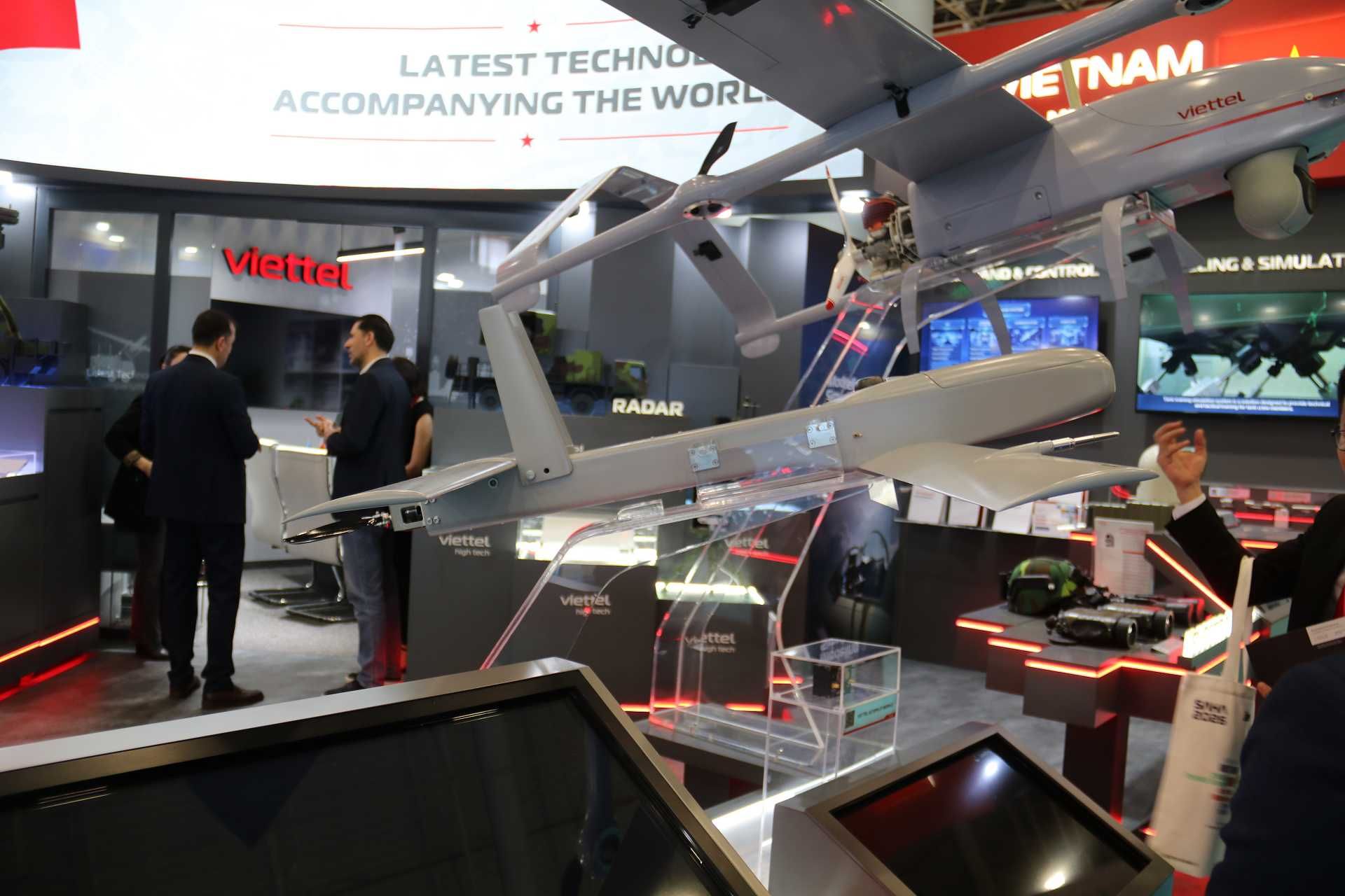 Vietnam’s Viettel High Technology Industries Corporation showcases advanced indigenous defense technologies at SAHA Expo 2026, including unmanned aerial vehicles, loitering munitions, radar systems, electronic warfare equipment, and integrated battlefield command solutions.