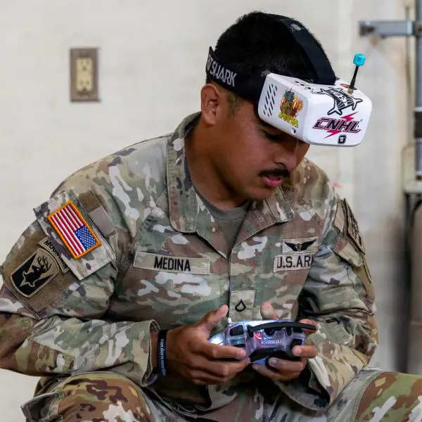 U.S. Soldiers conduct tactical drone training during the Drone Lethality Course led by the 4th Battalion, 2nd Aviation Regiment, 2nd Combat Aviation Brigade, 2d Infantry Division/ROK–U.S. Combined Division, and supported by Talon Technologies at the Warrior Works Innovation Lab, Camp Humphreys, South Korea.