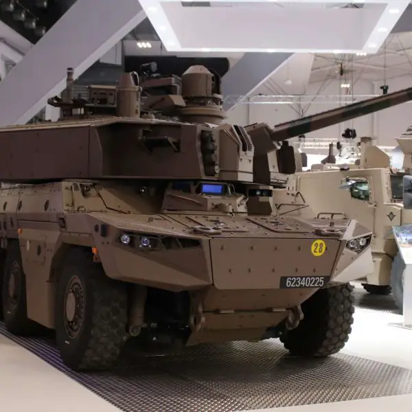 KNDS presented the Jaguar armored reconnaissance and combat vehicle in Brussels on March 12, 2026, highlighting its role in strengthening Europe’s networked reconnaissance and anti-tank capabilities as NATO-aligned land forces modernize their medium armored units (Picture Source: Army Recognition)