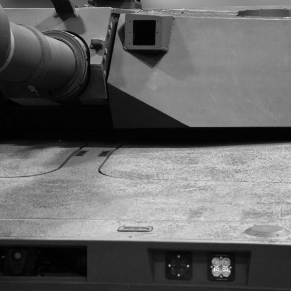 Visible features include what appears to be a redesigned turret, a camera linked to a distributed vision system, new LED lights, and additional sensors that may support autonomous or assisted driving functions. (Picture source: LinkedIn/U.S. Army - Speed to Delivery)