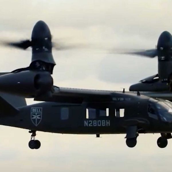 U.S. Army MV-75 Cheyenne II next-generation tiltrotor aircraft demonstrates high-speed, long-range air assault capability, designed to replace the UH-60 Black Hawk and enable deep operations in contested environments.
