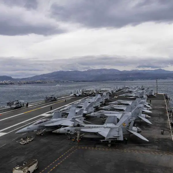 U.S. Navy USS Gerald R. Ford (CVN 78), the world’s largest aircraft carrier, departs Split, Croatia, on April 2, 2026, during a scheduled deployment in the U.S. 6th Fleet area of operations to enhance warfighting readiness and support U.S., allied, and partner interests across Europe and Africa.