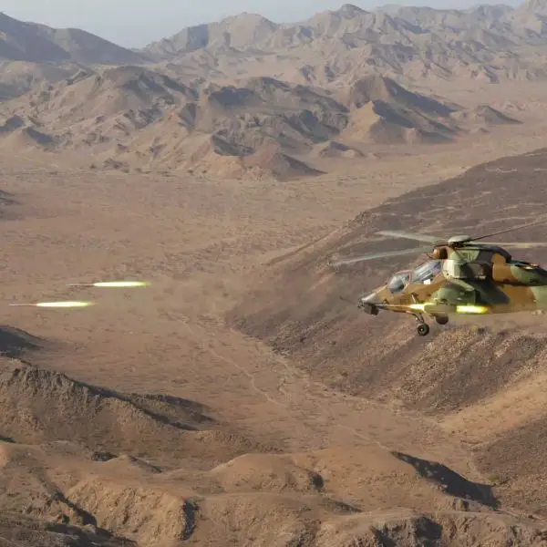 Sortie effectiveness increases from about 1 to 3 effective kills per 12 to 24 rocket load for unguided weapons to 12 to 24 potential kills with guided rockets, which corresponds to a 400 to 800% interception increase against drones. (Picture source: Thales)