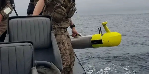 Hanwha and U.S. startup Vatn advance a new generation of low-cost autonomous underwater drones, combining Korean naval manufacturing strength with American swarm technology to deliver rapid deployable undersea effectors for future U.S. and ROK Navy operations (Picture source: Vatn Systems).