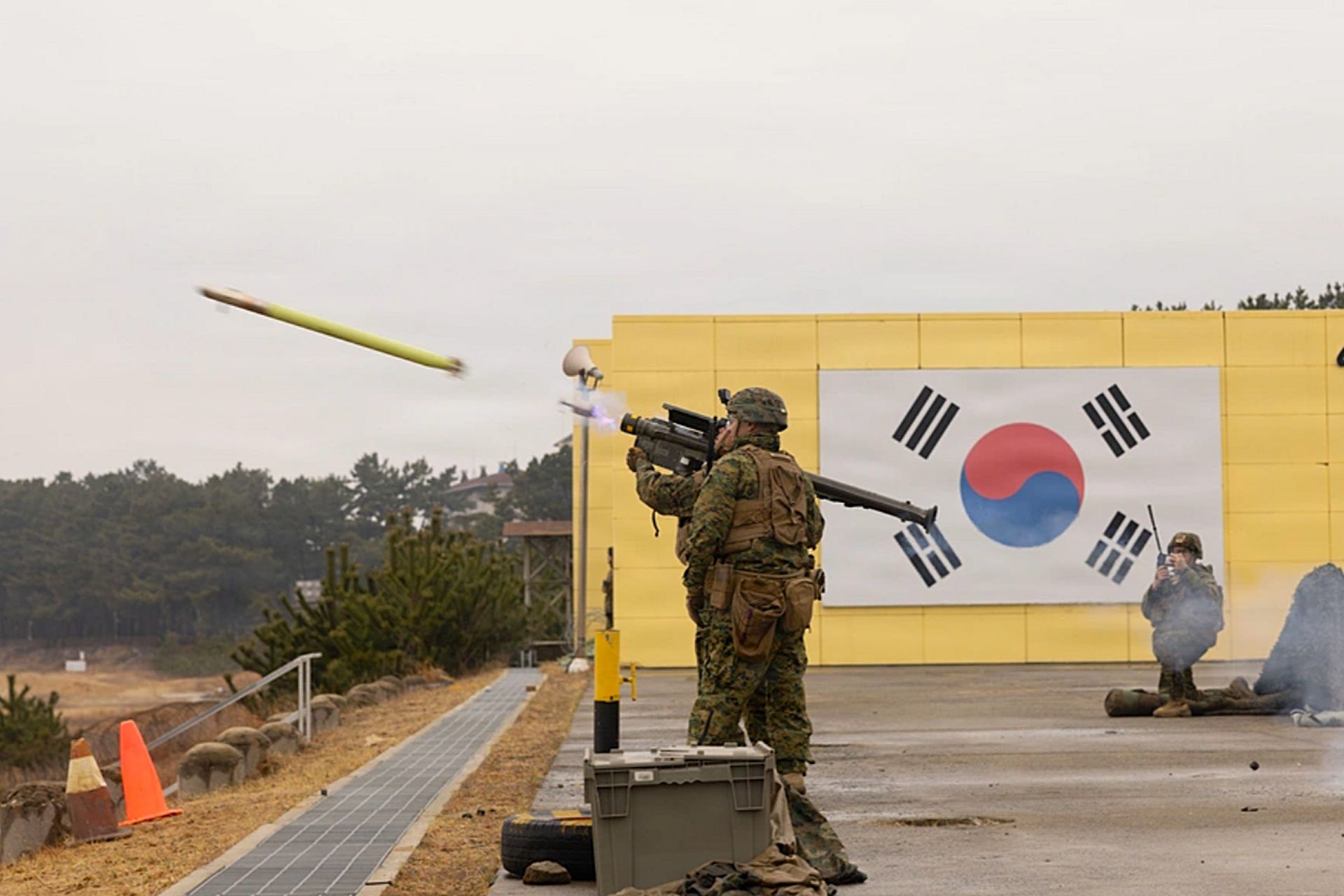U.S. and South Korean Marines sharpened their ability to shoot down low-flying threats with live Stinger missile fire, reinforcing front-line air defense readiness on the Korean Peninsula (U.S. Marines Corps)