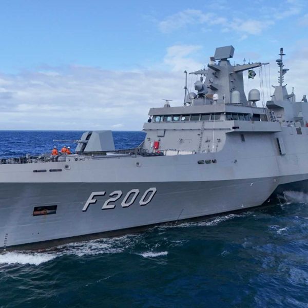 The Tamandaré frigate will provide escort, anti-submarine warfare, maritime surveillance, and protection of maritime infrastructure and sea lines of communication across the maritime region known as the Amazônia Azul, a maritime area exceeding 5.7 million km². (Picture source: Embraer)