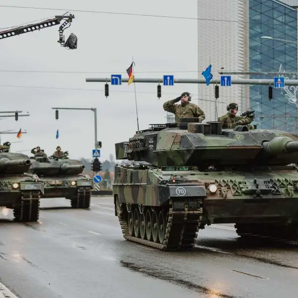 The Bundeswehr fields 313 Leopard 2 tanks, including 209 Leopard 2A5/A6 and 104 Leopard 2A7V, while an additional 105 Leopard 2A8 have been ordered to equip the German brigade set to be permanently stationed in Lithuania from 2027