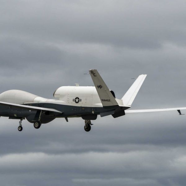 U.S. Navy MQ-4C Triton is a high-altitude long-endurance unmanned aerial vehicle designed for persistent maritime intelligence, surveillance, and reconnaissance missions, capable of monitoring vast Indo-Pacific regions for over 24 hours using advanced radar and sensor systems.