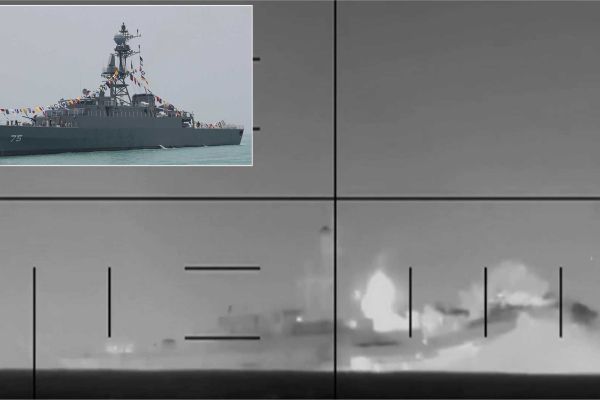 The confirmation by Pete Hegseth of the US submarine attack on the Iranian frigate IRIS Dena marks the first time a US submarine has sunk a warship with a torpedo in combat since World War II. (Picture source: US DoW and Iranian MoD)