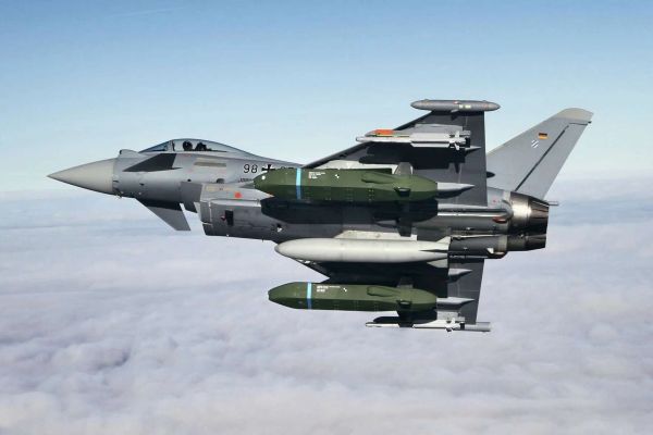 Taurus Neo boosts stand-off range, cuts planning time, and improves jam-resistant precision for hardened target strikes. Taurus missile on a Eurofighter jet (Picture source: MBDA).