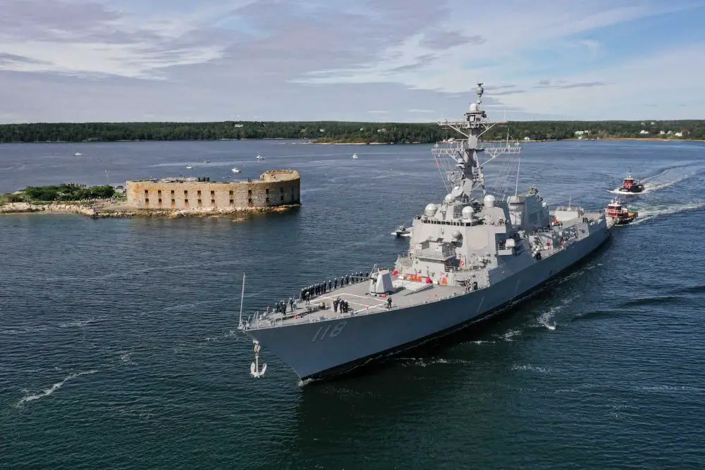 As of early May 2026, Bath Iron Works has built or is building 39 Arleigh Burke-class destroyers in total, including 13 early Flight I ships, 5 Flight II ships, 15 Flight IIA ships, such as the USS Daniel Inouye, and 6 confirmed Flight III ships currently assigned to the yard. (Picture source: US Navy)